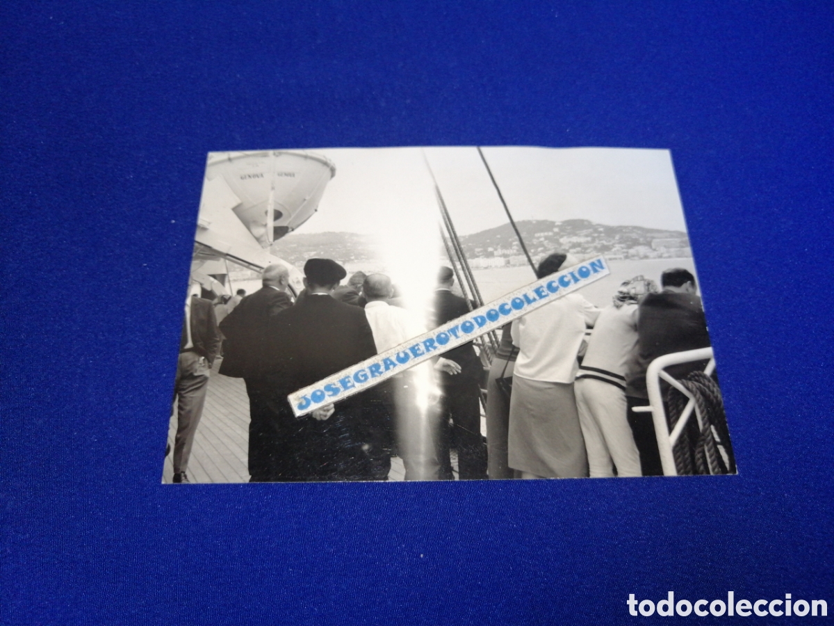 Fotograf&iacute;a antigua: NAPOLES (ITALIA) A&Ntilde;O 1966 BARCO FOTOGRAF&Iacute;A ANTIGUA SIGLO PASADO