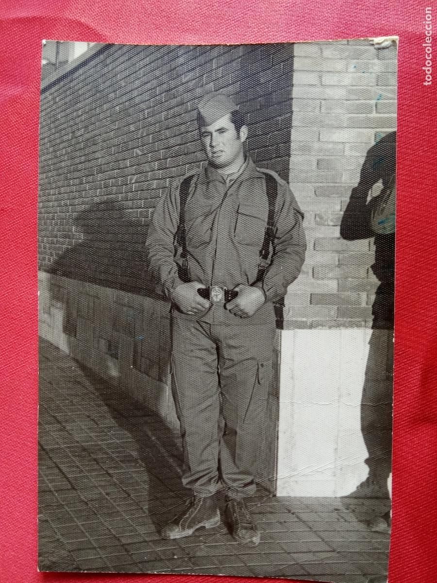 Fotograf&iacute;a antigua: Fotograf&iacute;a soldado espa&ntilde;ol F-1 P.2-158