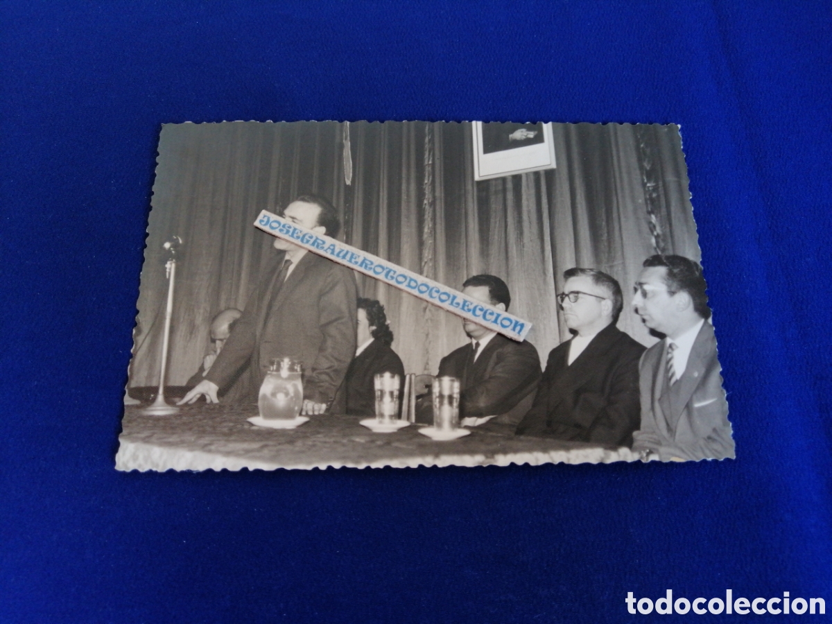 Fotograf&iacute;a antigua: CONFERENCIA URQUIJO - SIERRA REQUEJO LIBERAL JULIO 1964 - VALLE DEL TURON MIERES ASTURIAS FOTOGRAF&Iacute;A