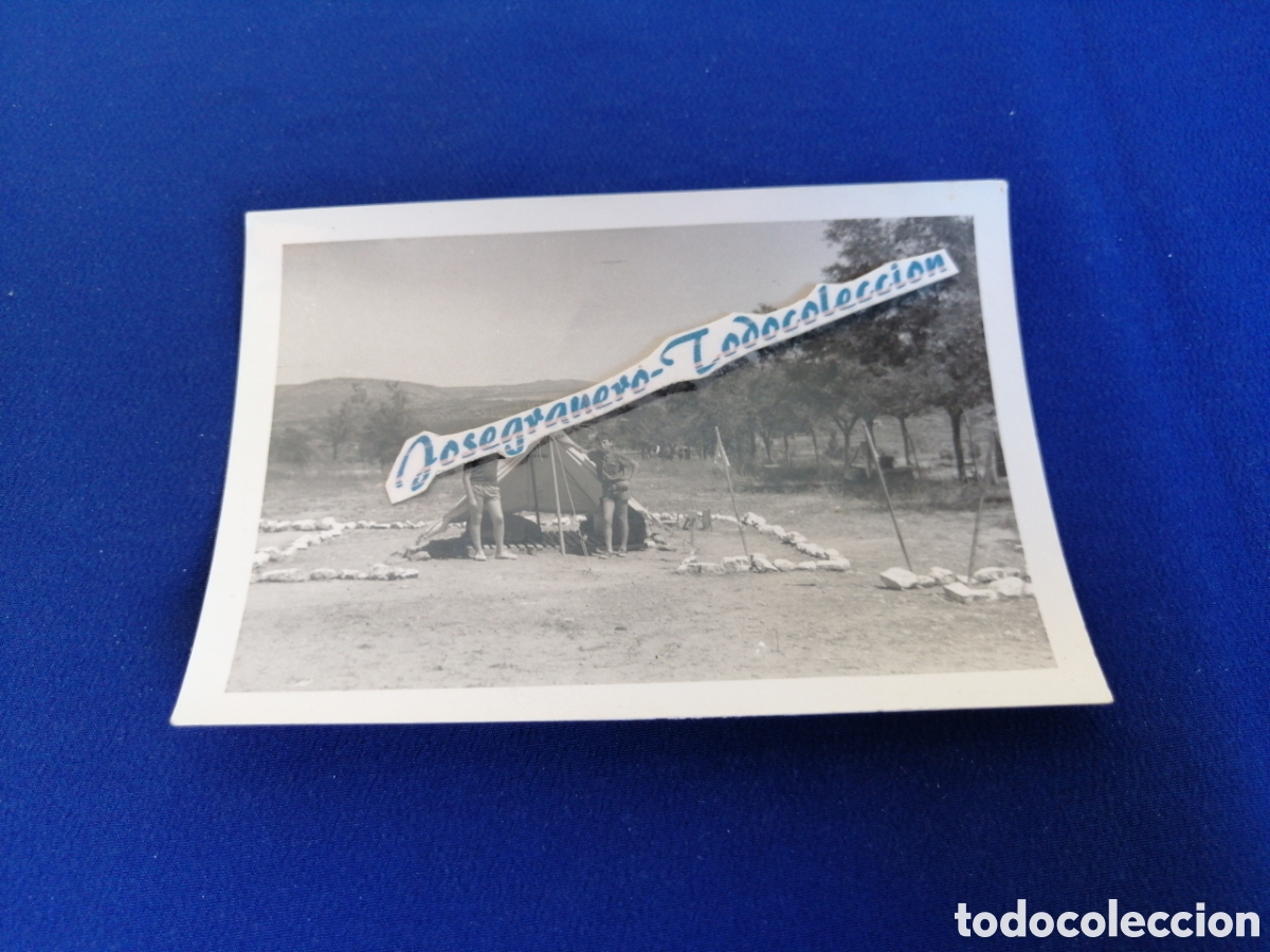 Fotograf&iacute;a antigua: FLECHAS FALANGE ESPA&Ntilde;OLA MOVIMIENTO SCOUTS FOTOGRAF&Iacute;A ANTIGUA SIGLO PASADO