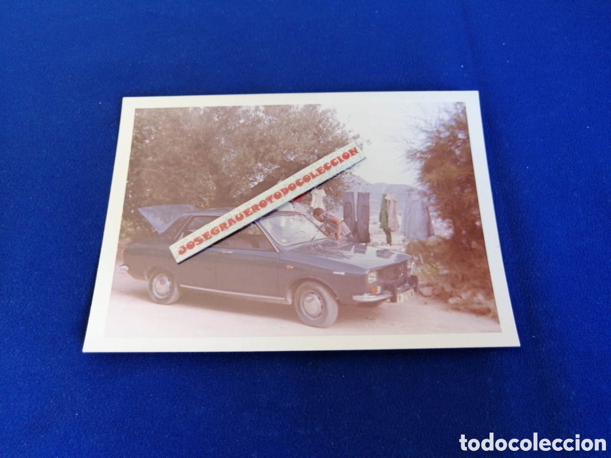 Fotograf&iacute;a antigua: DACIA 1300 AUTOM&Oacute;VIL COCHE - ALCOY (ALICANTE) SEPTIEMBRE 1970 FOTOGRAF&Iacute;A ANTIGUA