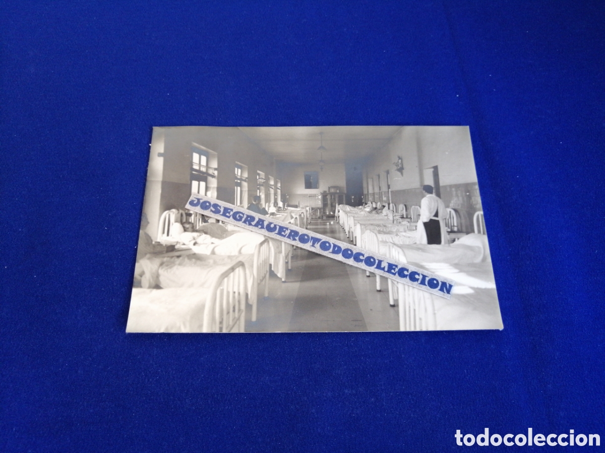 Fotograf&iacute;a antigua: VALLE DEL TURON (MIERES) ASTURIAS HOSPITAL 1965 SELLO FOTOGR&Aacute;FICO FOTO MU&Ntilde;IZ (TURON)