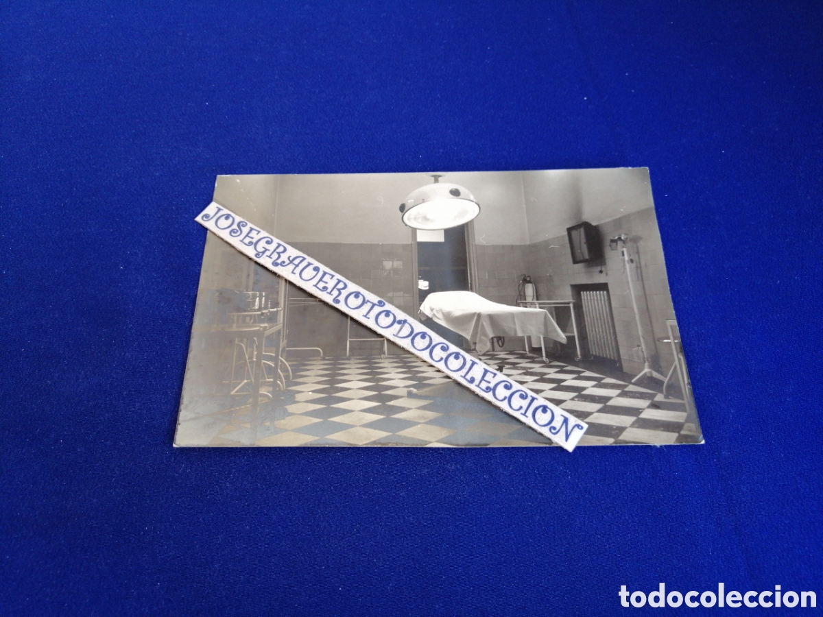 Fotograf&iacute;a antigua: VALLE DEL TURON (MIERES) ASTURIAS HOSPITAL 1965 SELLO FOTOGR&Aacute;FICO FOTO MU&Ntilde;IZ (TURON)