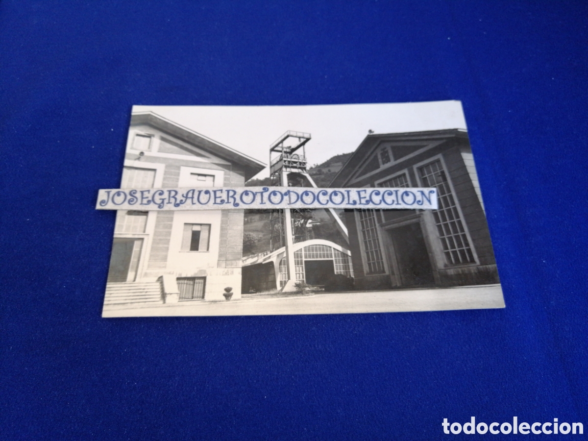 Fotograf&iacute;a antigua: VALLE DEL TURON (MIERES) - ASTURIAS - MINER&Iacute;A ESPA&Ntilde;OLA - 1963 - SELLO FOTO MU&Ntilde;IZ (TURON)