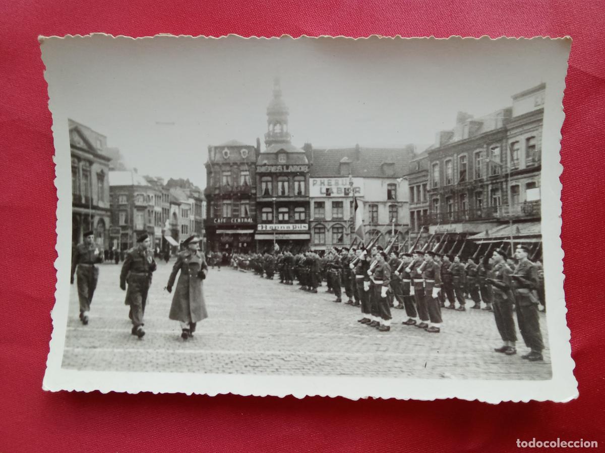 Fotograf&iacute;a antigua: Fotograf&iacute;a Desfile militar a&ntilde;os 40 Belgica P.1333