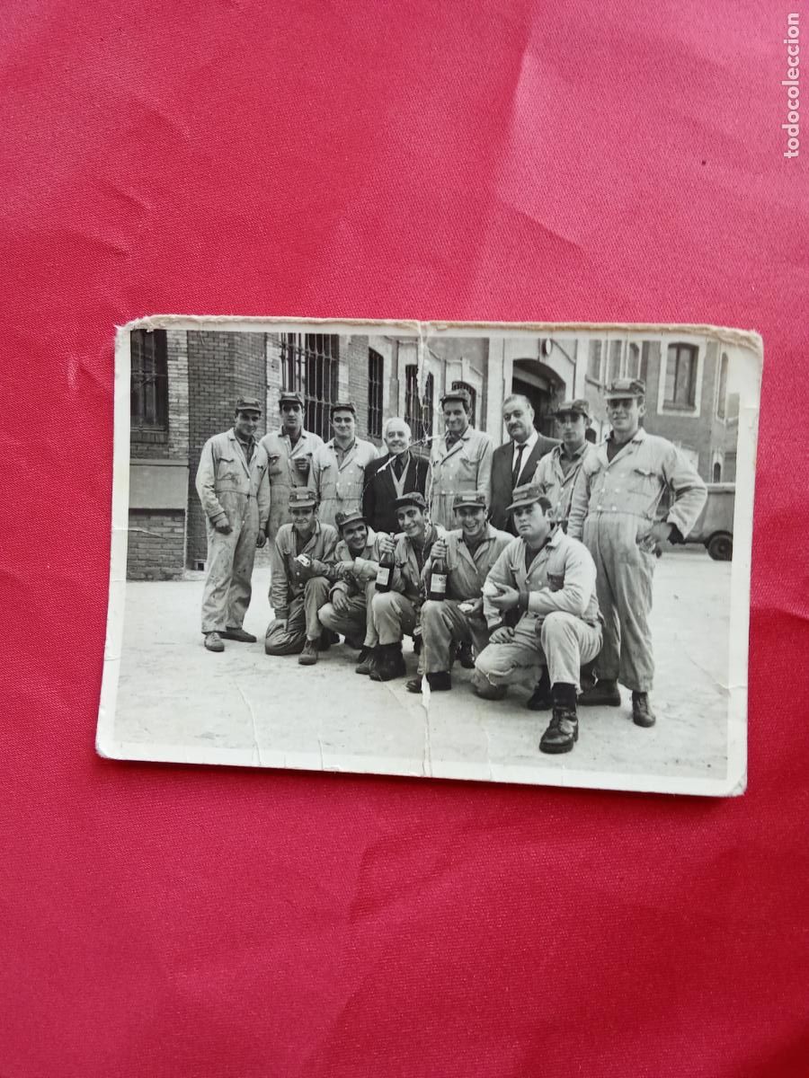 Fotograf&iacute;a antigua: Fotograf&iacute;a grupo servcio militar espa&ntilde;ol P.1389