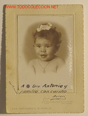 Photographie ancienne: NI&Ntilde;A DE 15MECES INTERESANTE