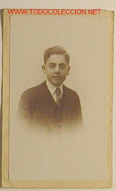 Photographie ancienne: SIMP&Aacute;TICO JOVEN