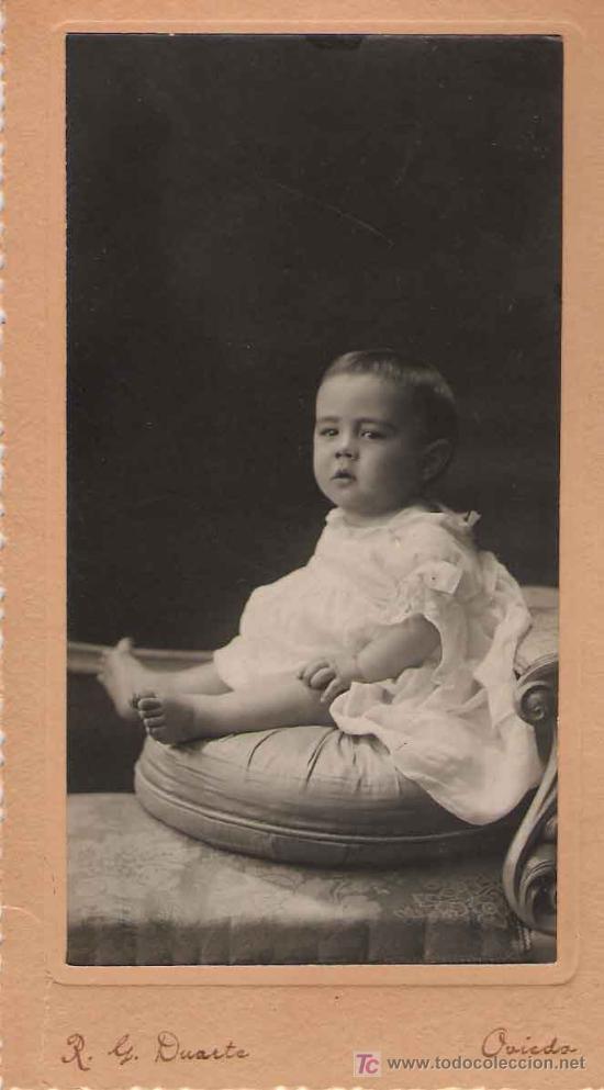 Fotograf&iacute;a antigua: Beb&eacute; - Foto 1