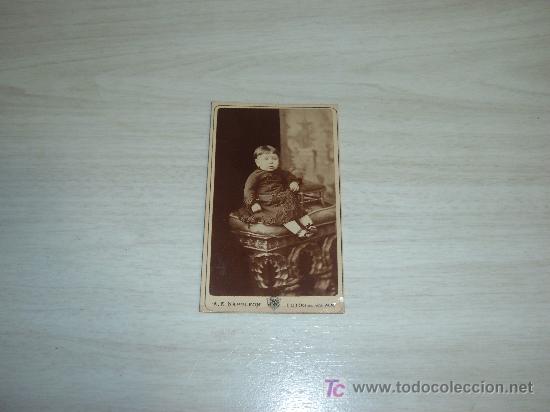 Fotograf&iacute;a antigua: A F DIT NAPOLEON E HIJO