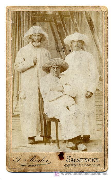 Fotografia antica: CARTE DE VISITE 1889 FOTO G. RADER