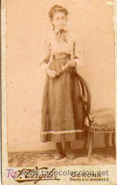 Photographie ancienne: FOTOGRAFO J. VIRGILI, GERONA