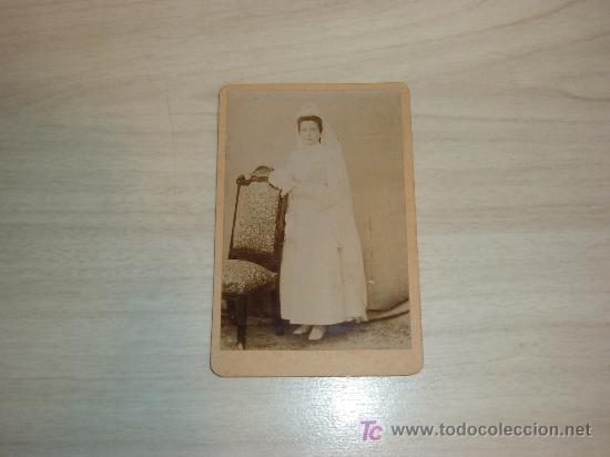 Fotograf&iacute;a antigua: fotografia mujer