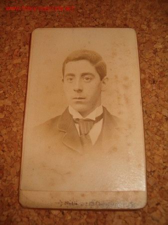 Fotograf&iacute;a antigua: FOTOGRAFIA ANTIGUA ORIGINAL , NO SE QUE TIPO DE FOTO ES - MEDIDAS DE LA FOTO : 10'2 X 6'3 CM