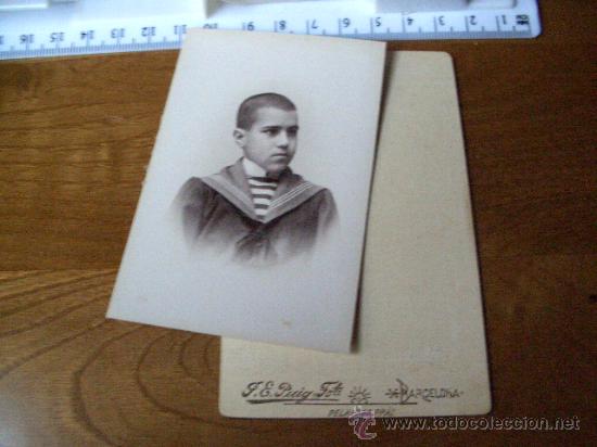 Fotograf&iacute;a antigua: J. E. PUIG CDV - Foto 1