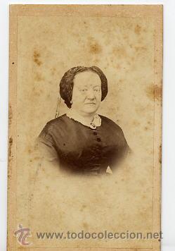 Fotograf&iacute;a antigua: HEBERT CDV SE&Ntilde;ORA
