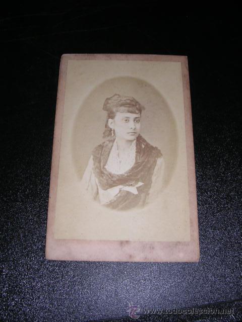 Fotografia antiga: CDV FOTOGRAFO M. ROIG , VILLANUEVA Y GELTRU