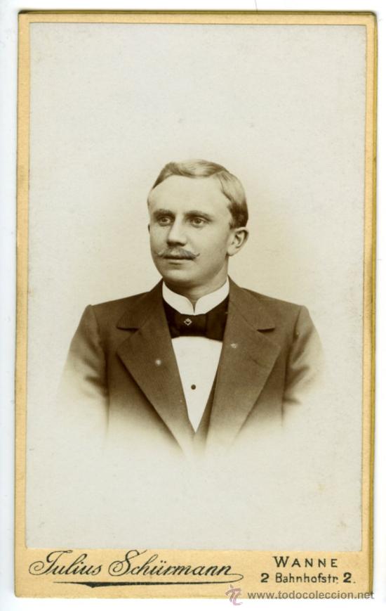 Fotograf&iacute;a antigua: fotografia antigua cdv carte de visite muy buena calidad siglo XIX