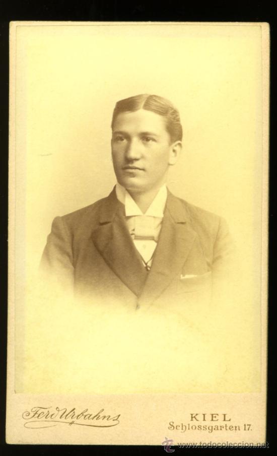 Photographie ancienne: cdv carte de visite excepcional calidad  fotografia antigua  final del siglo 19