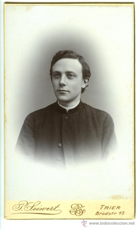 Fotografia antica: cdv carte de visite excepcional calidad final del siglo 19