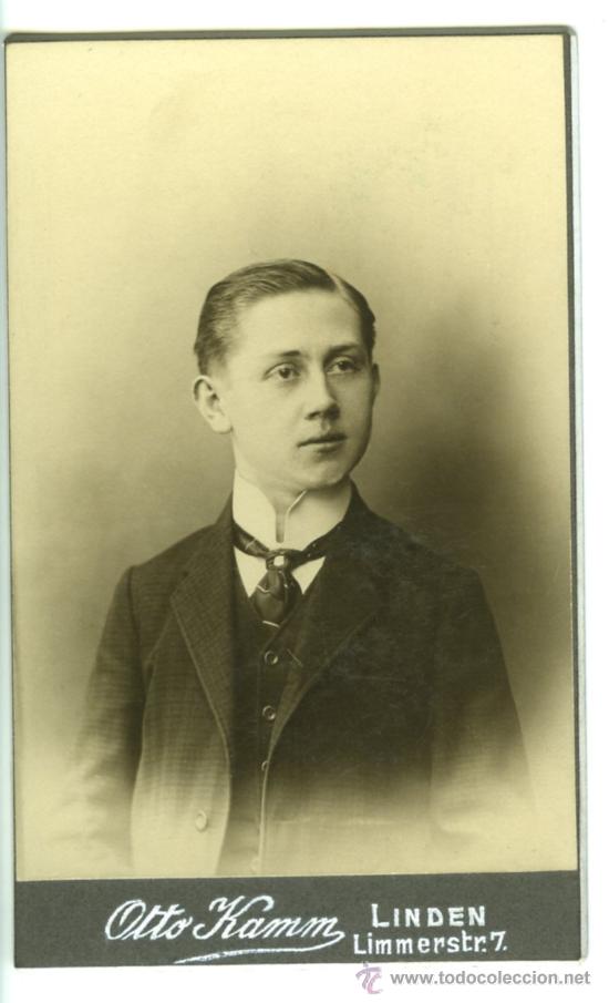 Photographie ancienne: cdv carte de visite excepcional calidad  fotografia antigua  final del siglo 19