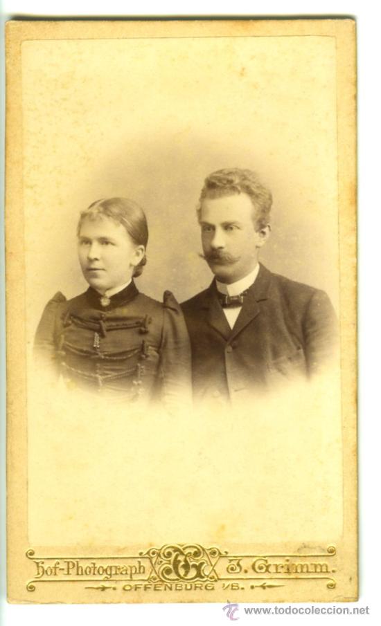 Fotografia antica: cdv carte de visite excepcional calidad  fotografia antigua  final del siglo 19