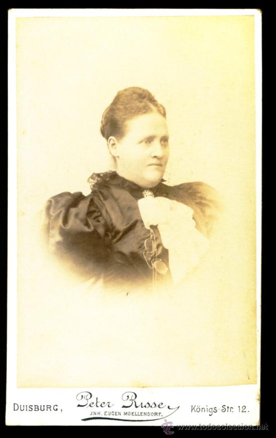 Fotografia antica: fotografia antigua cdv carte de visite muy buena calidad siglo XIX