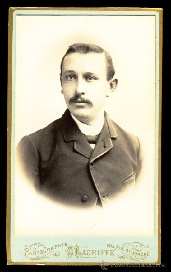 Photographie ancienne: fotografia antigua cdv carte de visite muy buena calidad siglo XIX