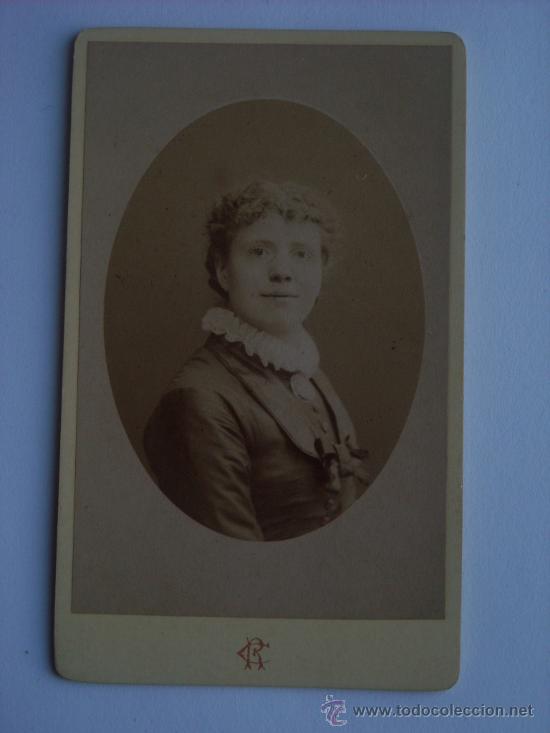 Photographie ancienne: fotografia antigua tama&ntilde;o cdv francesa mirar fotografia.