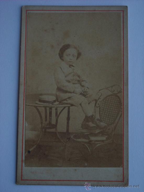 Antique Photography: fotografia antigua tama&ntilde;o cdv francesa mirar fotografia.