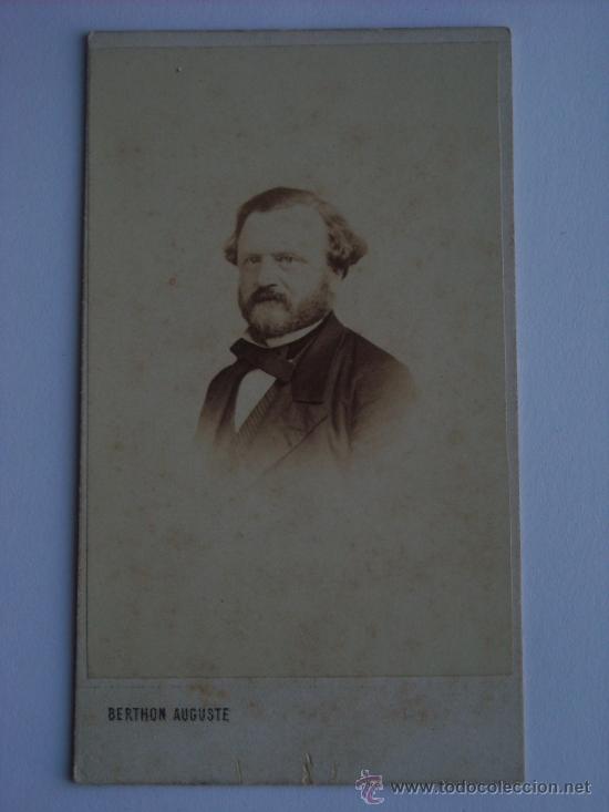 Fotografia antiga: fotografia antigua tama&ntilde;o cdv francesa mirar fotografia.