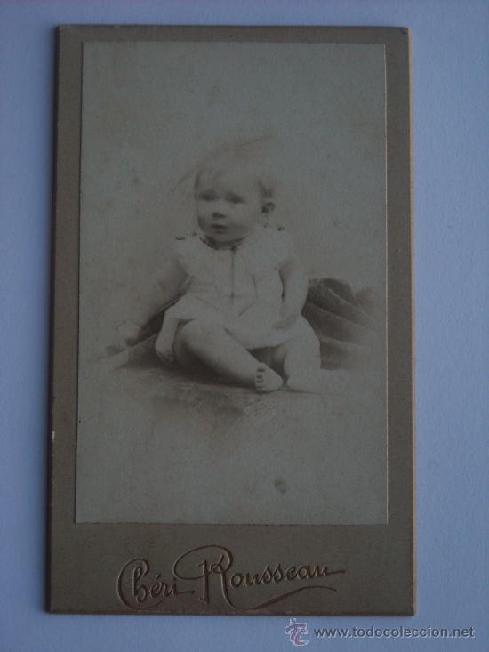 Photographie ancienne: Fotografia antigua tama&ntilde;o cdv francesa mirar fotografia