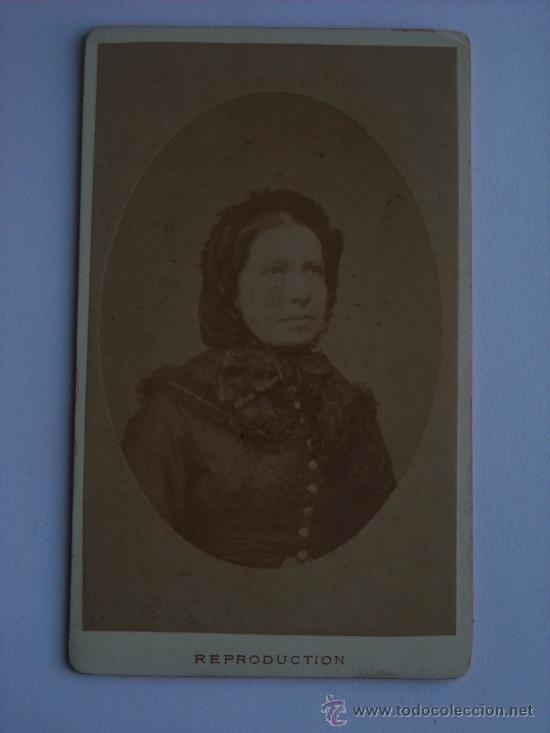 Photographie ancienne: Fotografia antigua tama&ntilde;o cdv francesa mirar fotografia