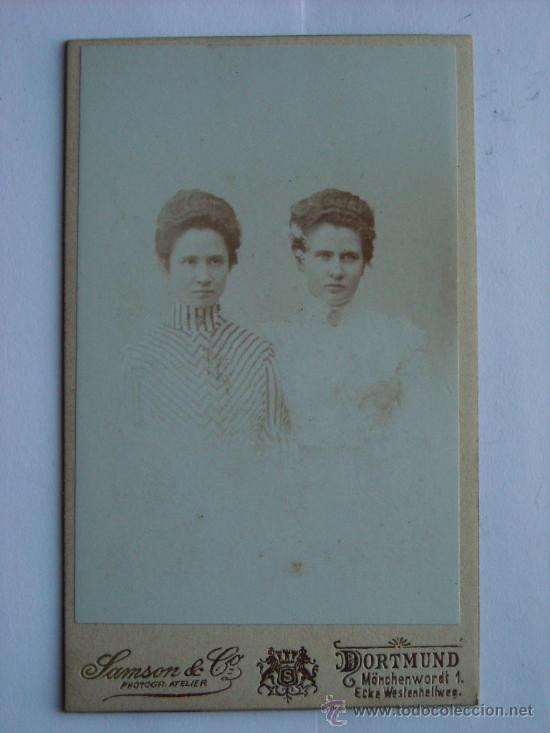 Fotografia antica: Bonita fotografia antigua primeros de siglo carte de visite cdv