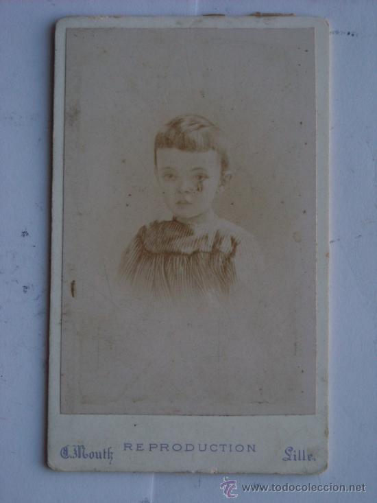 Fotografia antica: Bonita fotografia antigua primeros de siglo carte de visite cdv