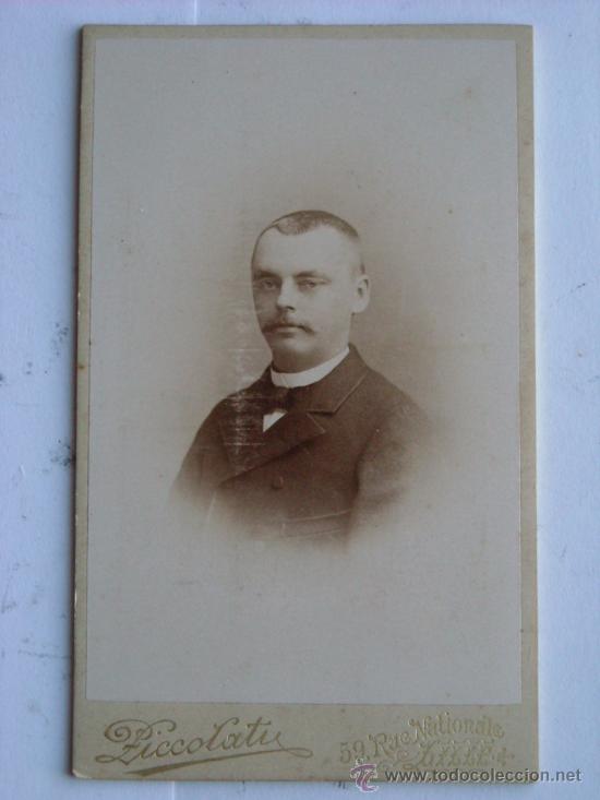 Fotografia antica: Bonita fotografia antigua primeros de siglo carte de visite cdv