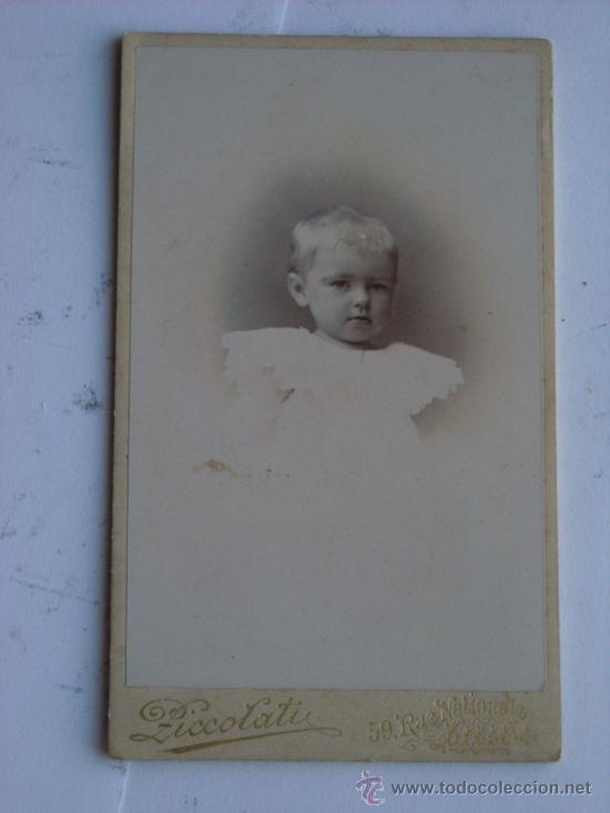 Fotografia antica: Bonita fotografia antigua primeros de siglo carte de visite cdv