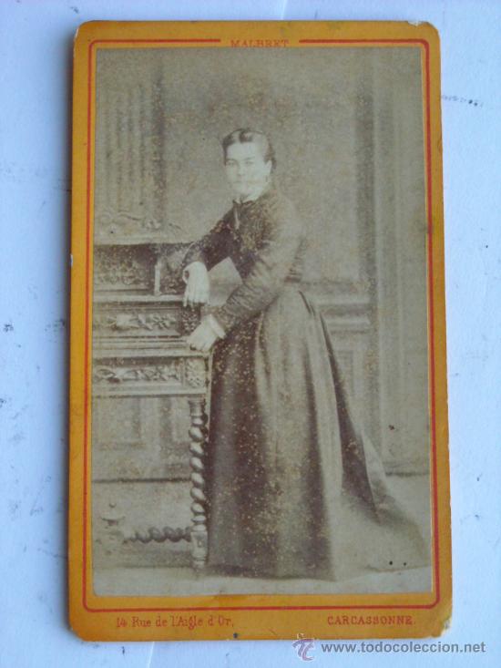 Fotografia antica: Bonita fotografia antigua primeros de siglo carte de visite cdv