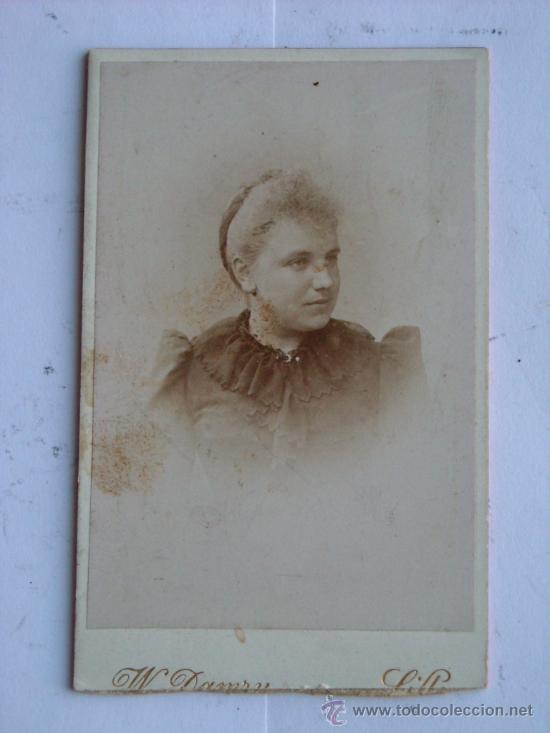 Fotografia antica: Bonita fotografia antigua primeros de siglo carte de visite cdv