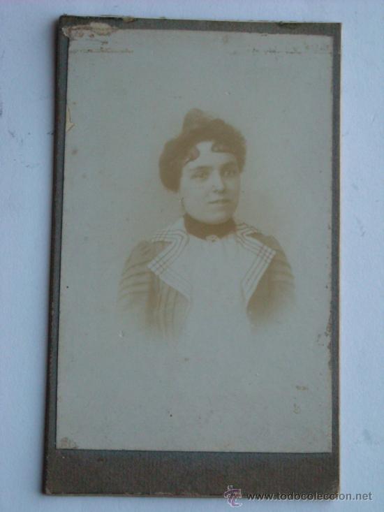 Fotografia antica: Fotografia Antigua cdv principios de siglo. carte de visite