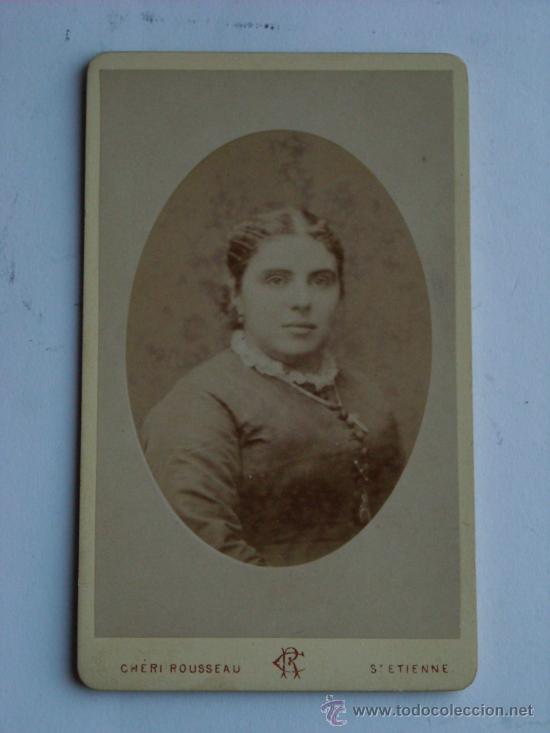 Fotografia antica: Fotografia Antigua cdv principios de siglo. carte de visite