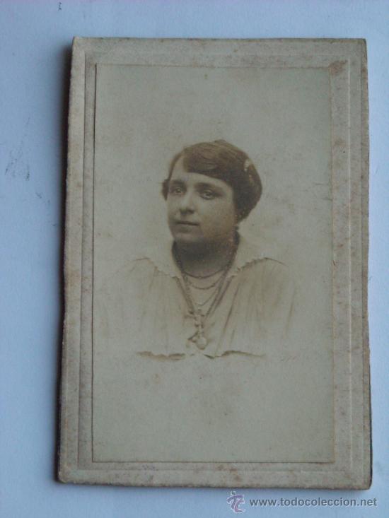 Fotografia antica: Fotografia Antigua cdv principios de siglo. carte de visite