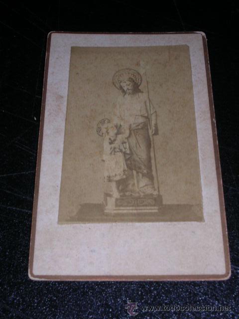 Fotografia antica: CDV FOTOGRAFIA DE UN SANTO