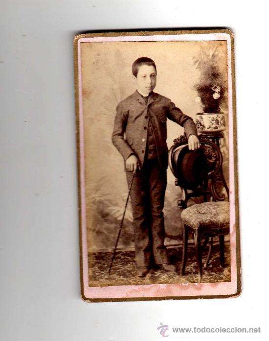 Photographie ancienne: CDV FOTOGRAFIA ANONIMA