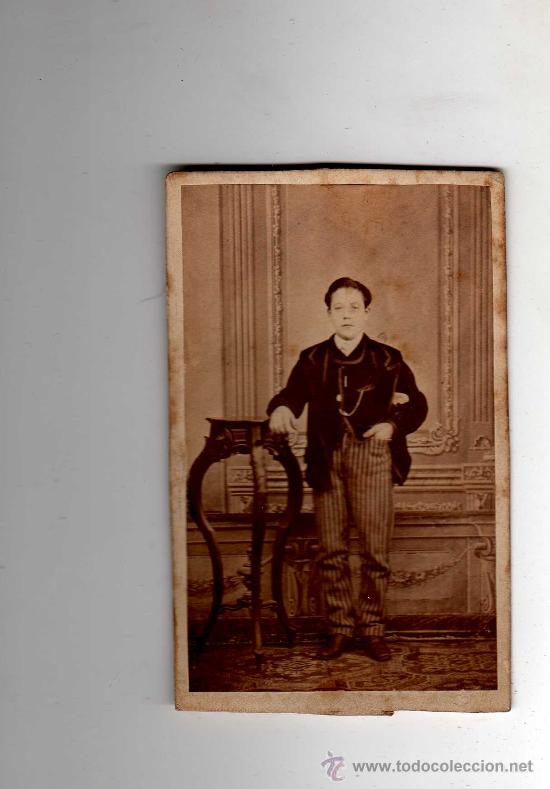 Photographie ancienne: CDV FOT BLANCO COMEDIAS - CADIZ