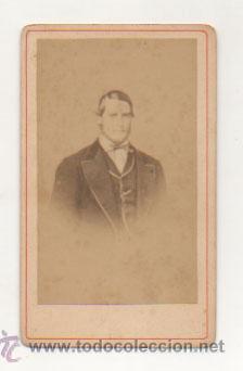 Photographie ancienne: CARTE DE VISITE.  RETRATO SIGLO XIX.