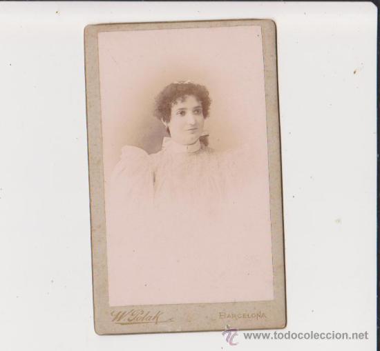 Photographie ancienne: Gran fotografia Americana W.Polak-Barcelona Ronda de San Antonio 46