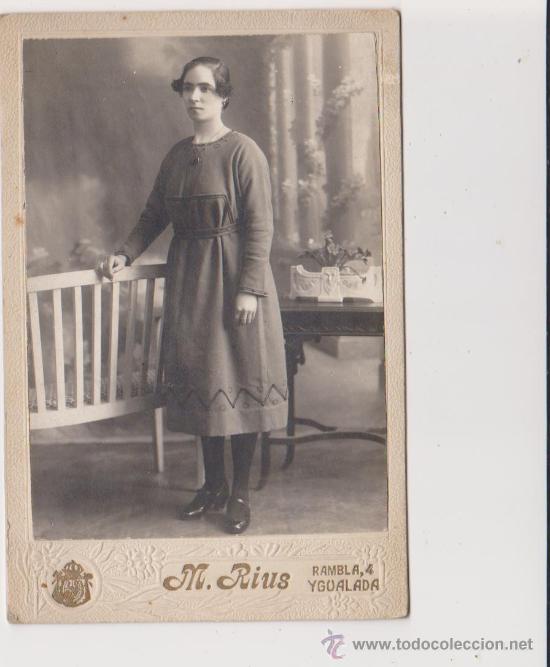 Photographie ancienne: M.Rius Rambla 4 Ygualada