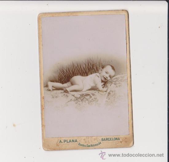 Photographie ancienne: La Central Fotografia A.Planas Ronda de San Antonio 44 caflan Calle de la Paloma