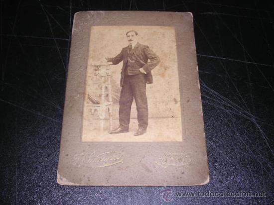 Photographie ancienne: CDV FOT J. SIMARRO - JATIVA , SE&Ntilde;ALES DE USO
